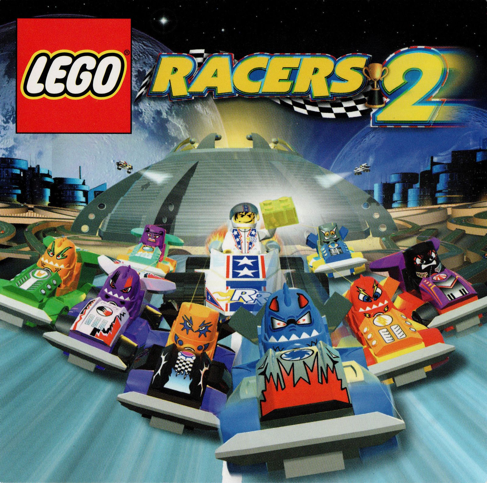 Обложки LEGO Racers 2 на Old-Games.RU