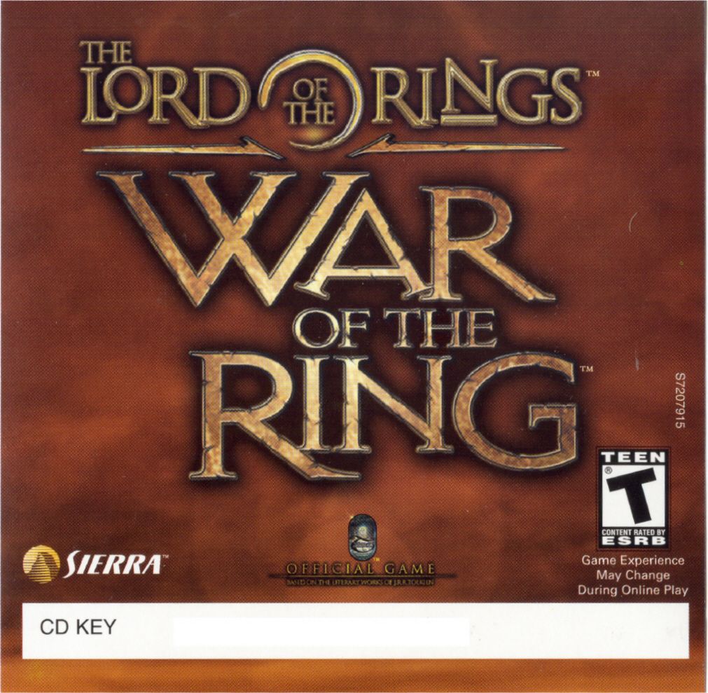 Обложки The Lord of the Rings: War of the Ring на Old-Games.RU