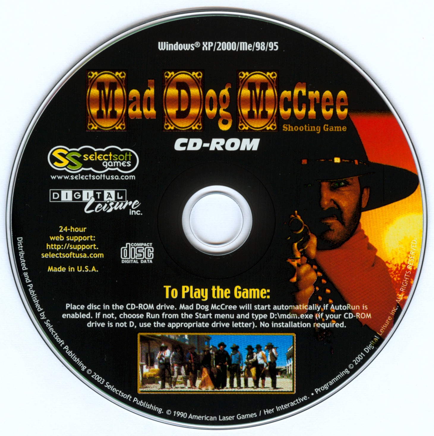 Обложки Mad Dog McCree на Old-Games.RU