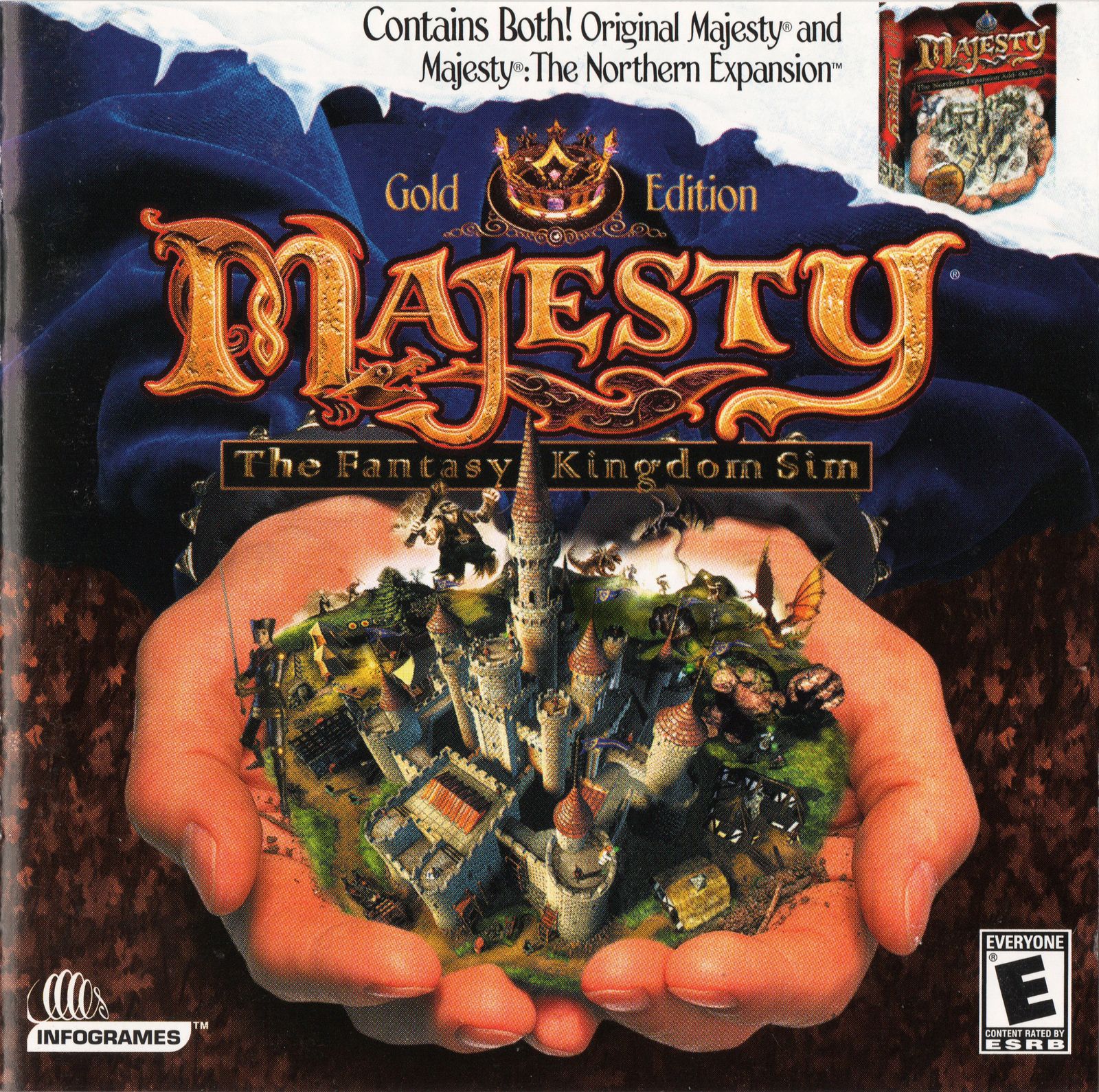 Обложки Majesty: The Fantasy Kingdom Sim - Gold Edition на Old-Games.RU