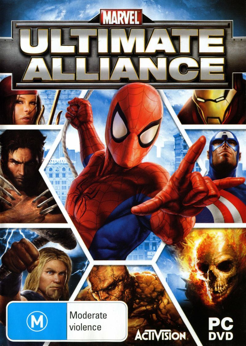 Обложки Marvel Ultimate Alliance на Old-Games.RU