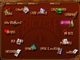 [Скриншот: Microsoft Bicycle Card Games]