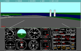 [Скриншот: Microsoft Flight Simulator (v3.0)]
