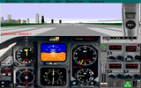 [Скриншот: Microsoft Flight Simulator (v5.0)]