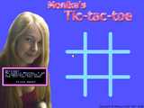 [Скриншот: Monika's Tic-tac-toe]