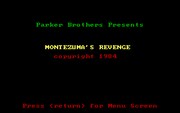 Montezuma's Revenge