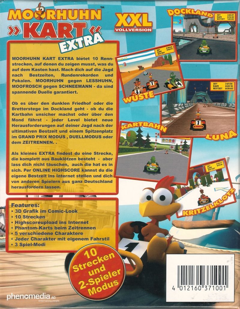 Обложки Moorhuhn Kart Extra на Old-Games.RU