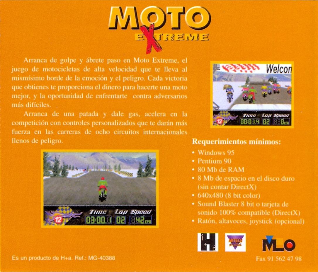 Обложки Moto Extreme на Old-Games.RU