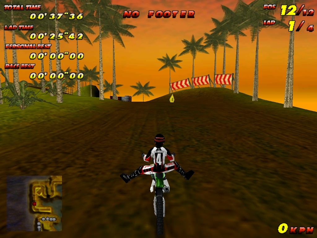 Скриншоты Motocross Mania на Old-Games.RU