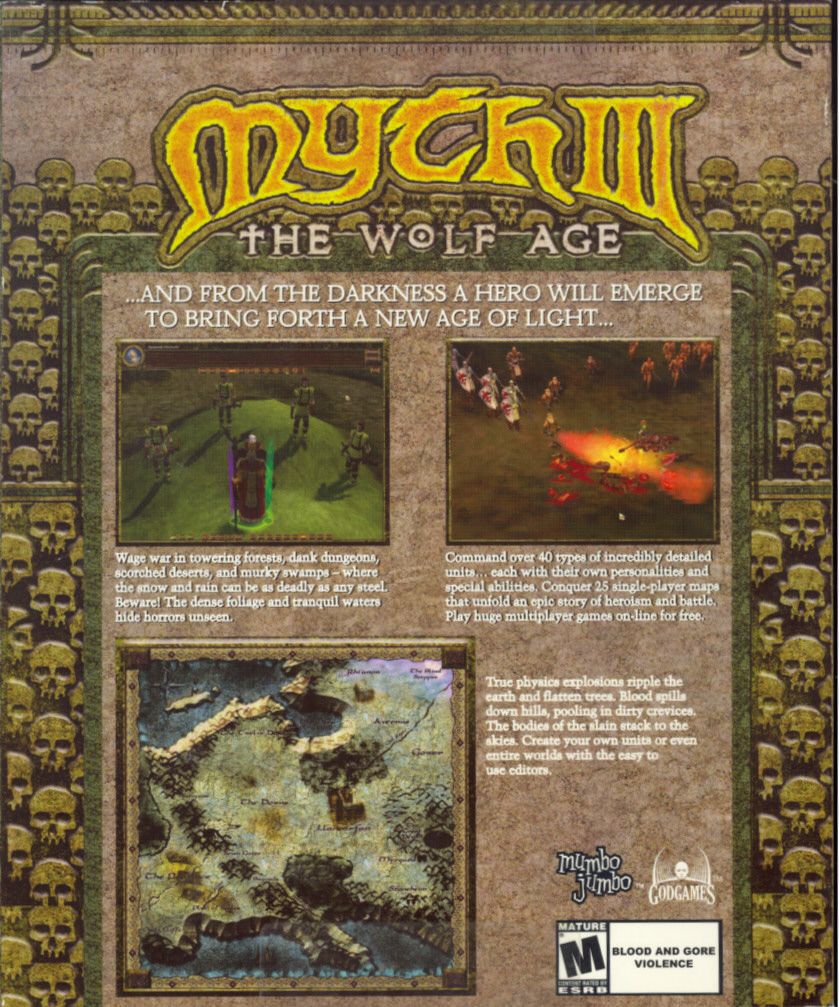 Обложки Myth III: The Wolf Age на Old-Games.RU