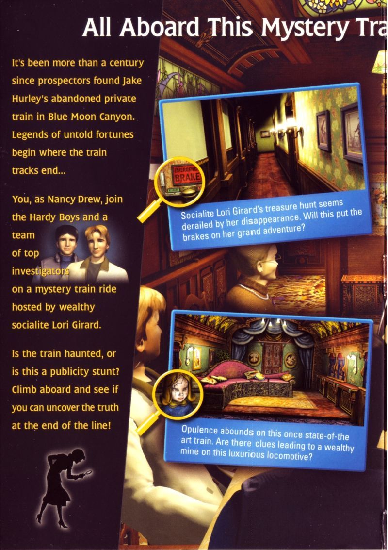 Обложки Nancy Drew: Last Train to Blue Moon Canyon на Old-Games.RU