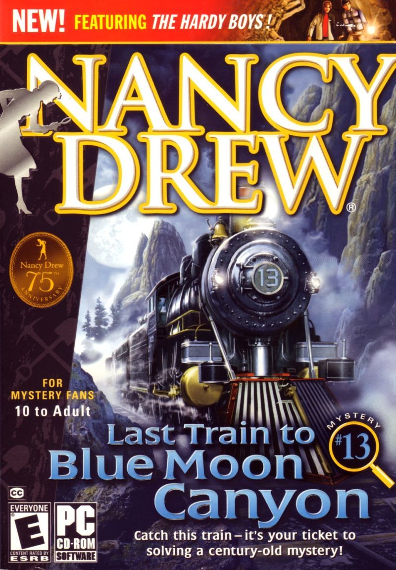 Обложки Nancy Drew: Last Train to Blue Moon Canyon на Old-Games.RU