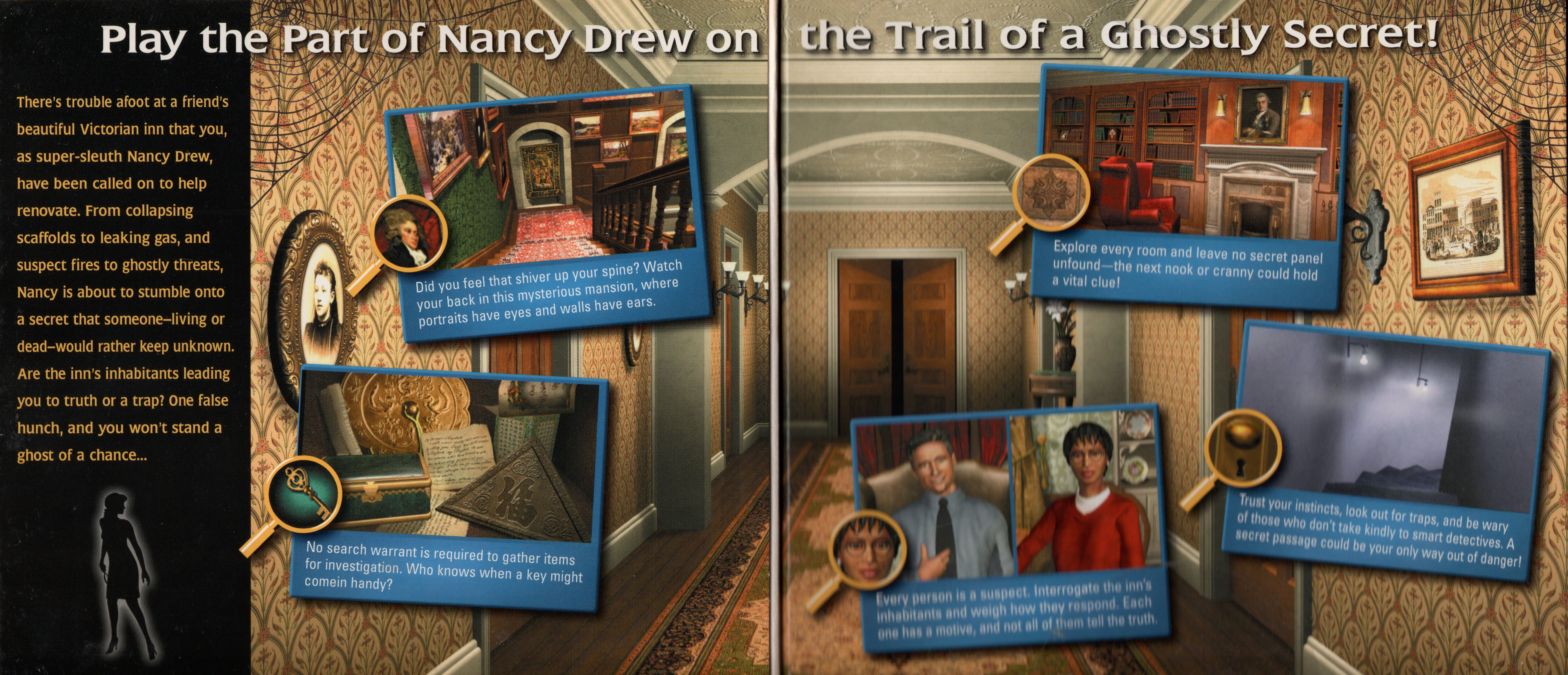 Обложки Nancy Drew: Message in a Haunted Mansion на Old-Games.RU