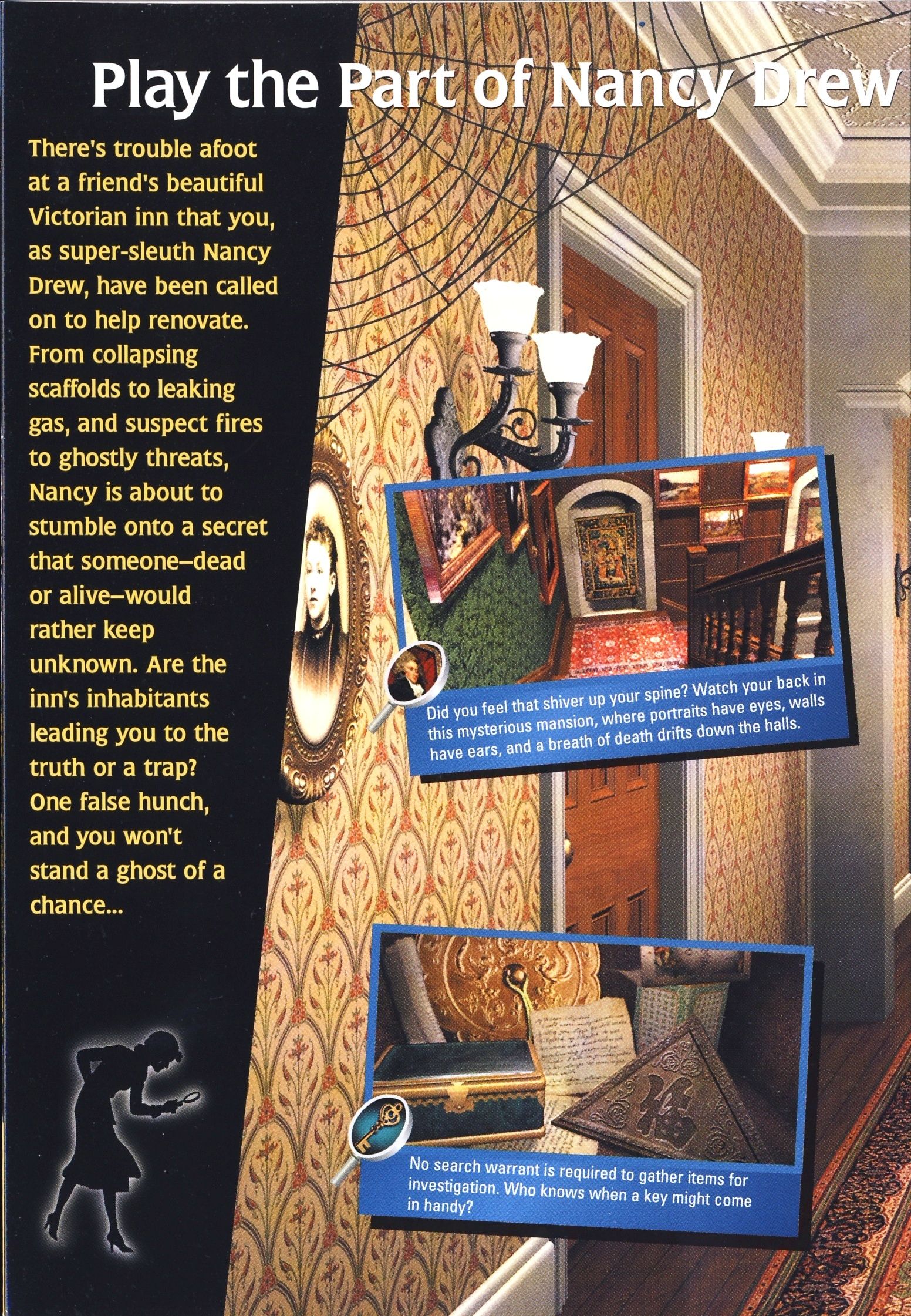 Обложки Nancy Drew: Message in a Haunted Mansion на Old-Games.RU