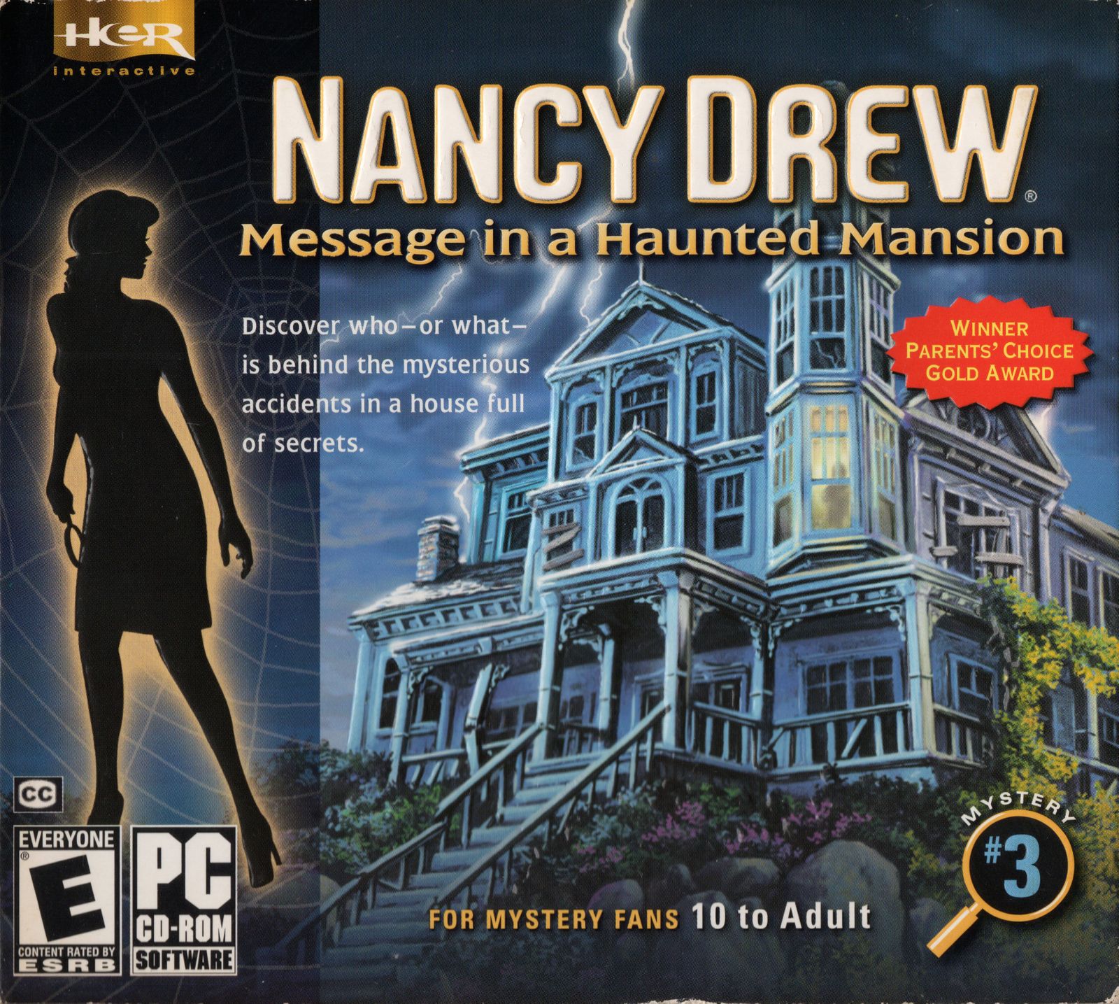 Обложки Nancy Drew: Message in a Haunted Mansion на Old-Games.RU