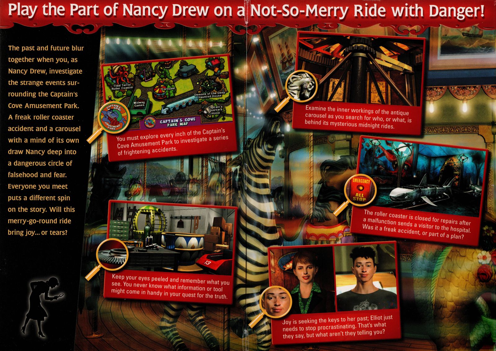 Обложки Nancy Drew: The Haunted Carousel на Old-Games.RU