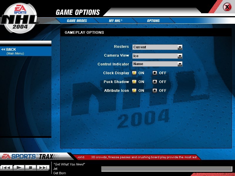 Nhl настройки. NHL 09 меню. NHL 2004 игра. Управление НХЛ 09. NHL 09 управление.