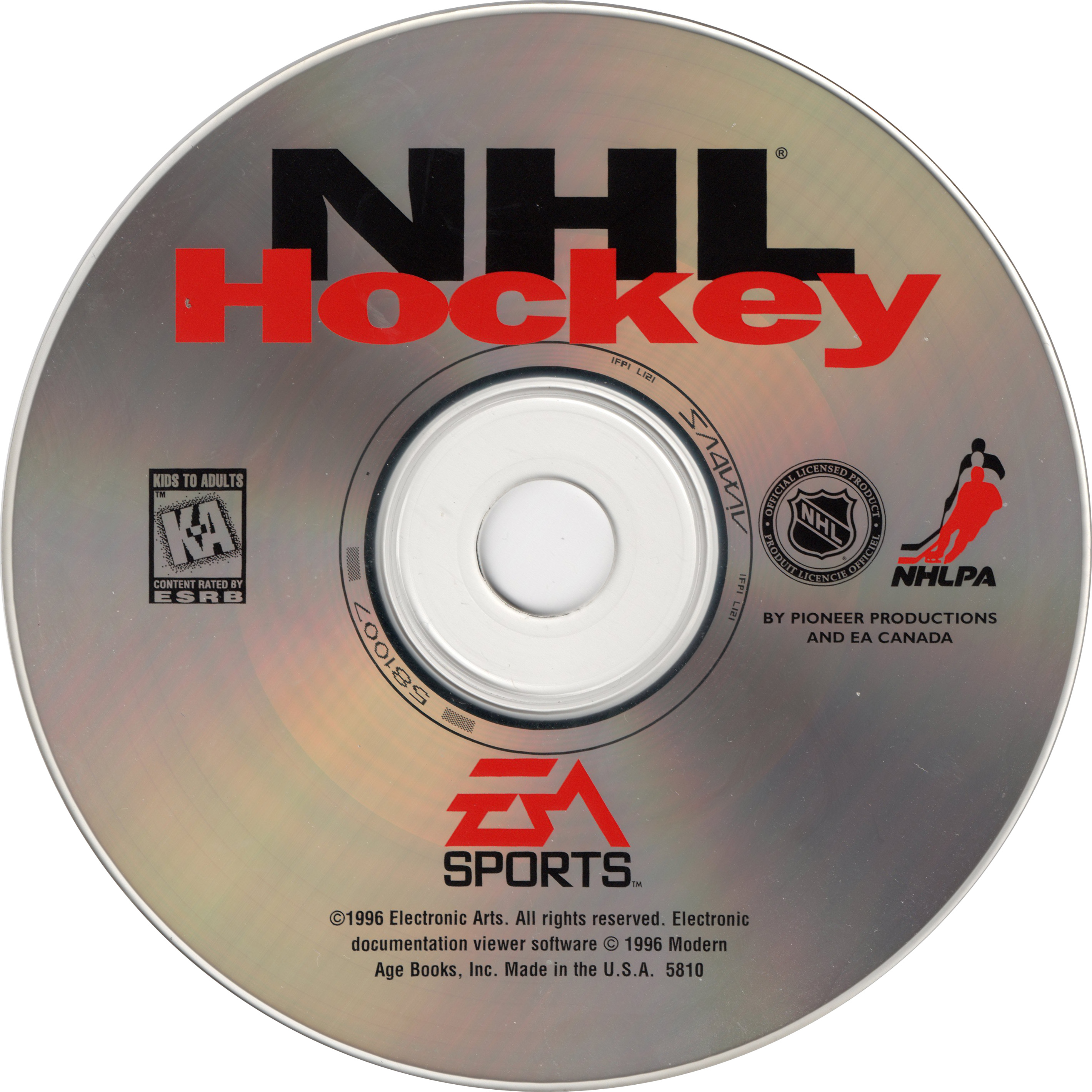 Обложки NHL 95 на Old-Games.RU