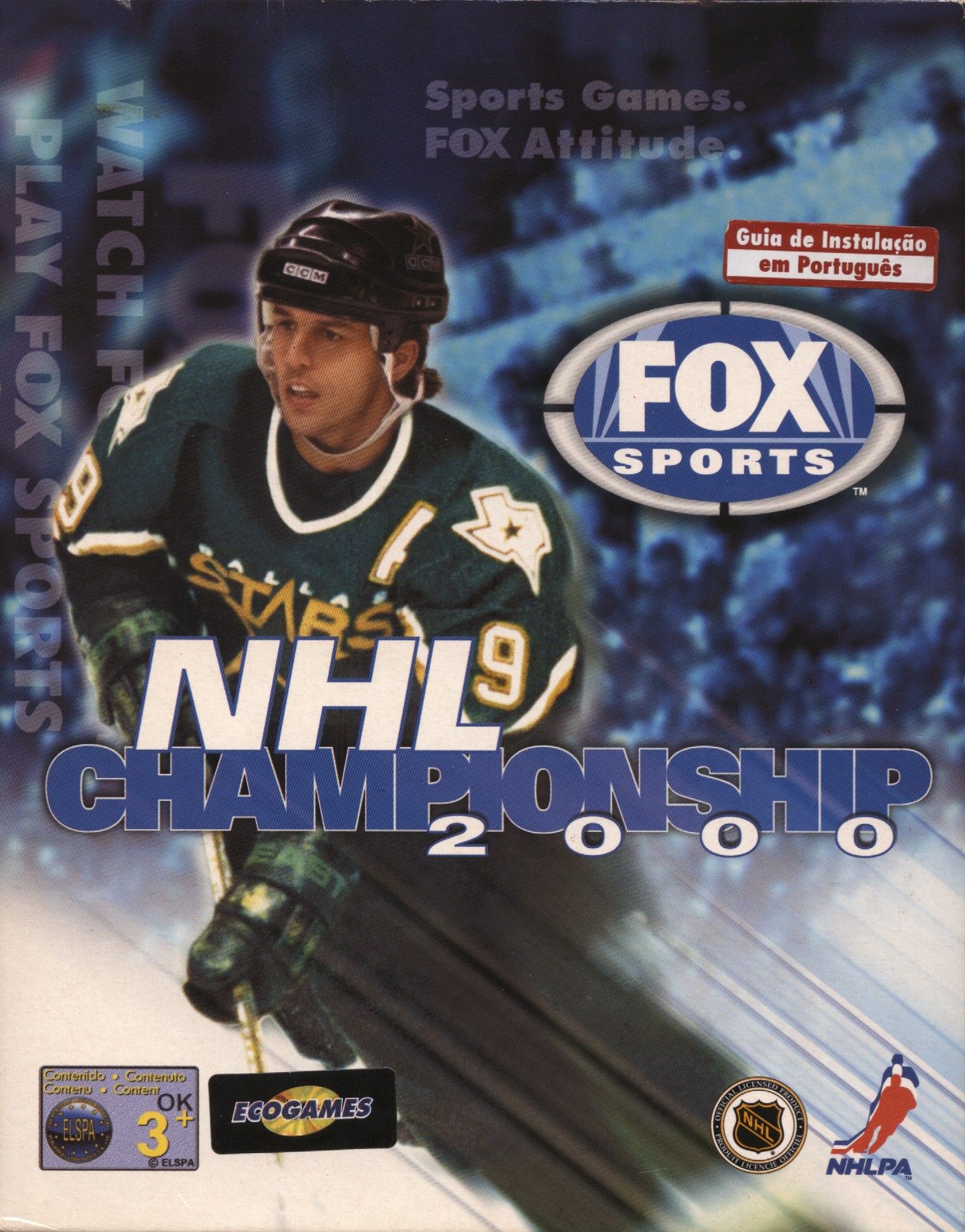 Обложки NHL Championship 2000 на Old-Games.RU