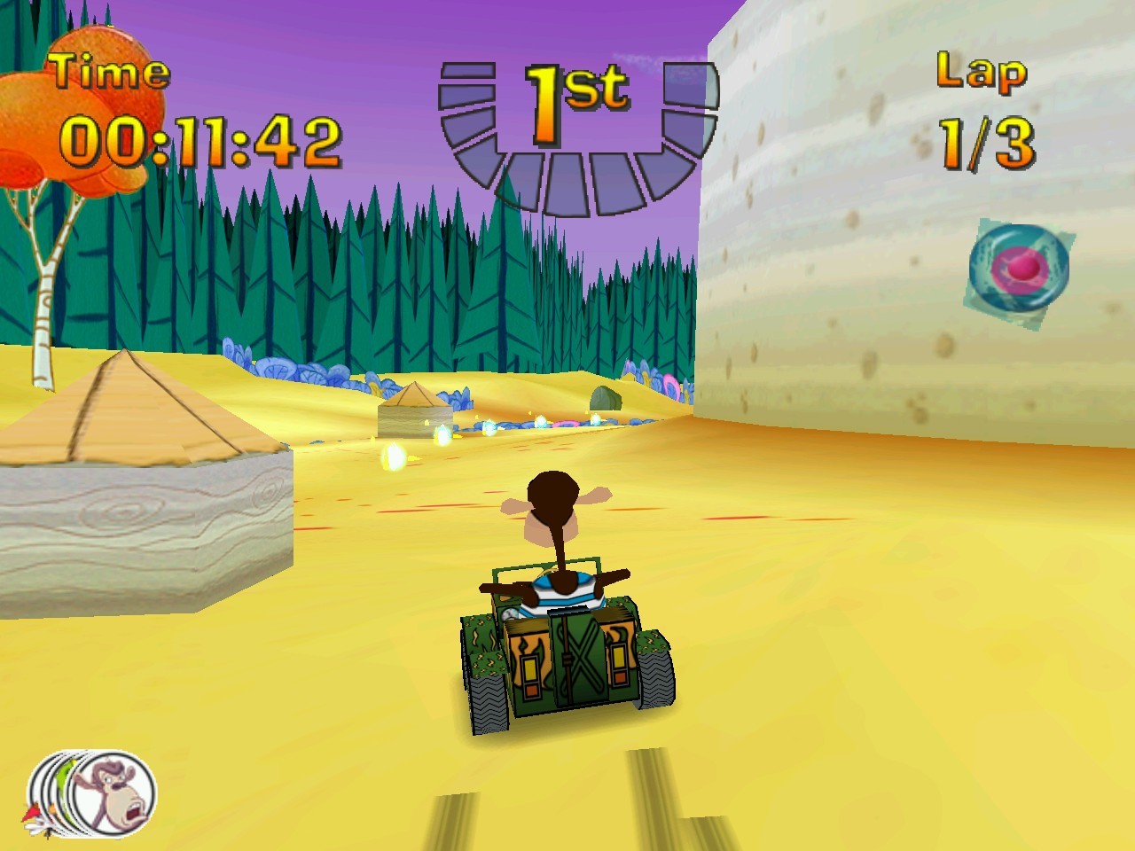 NickToons Racing (2000 - Windows). Ссылки, описание, обзоры, скриншоты,  видеоролики на Old-Games.RU