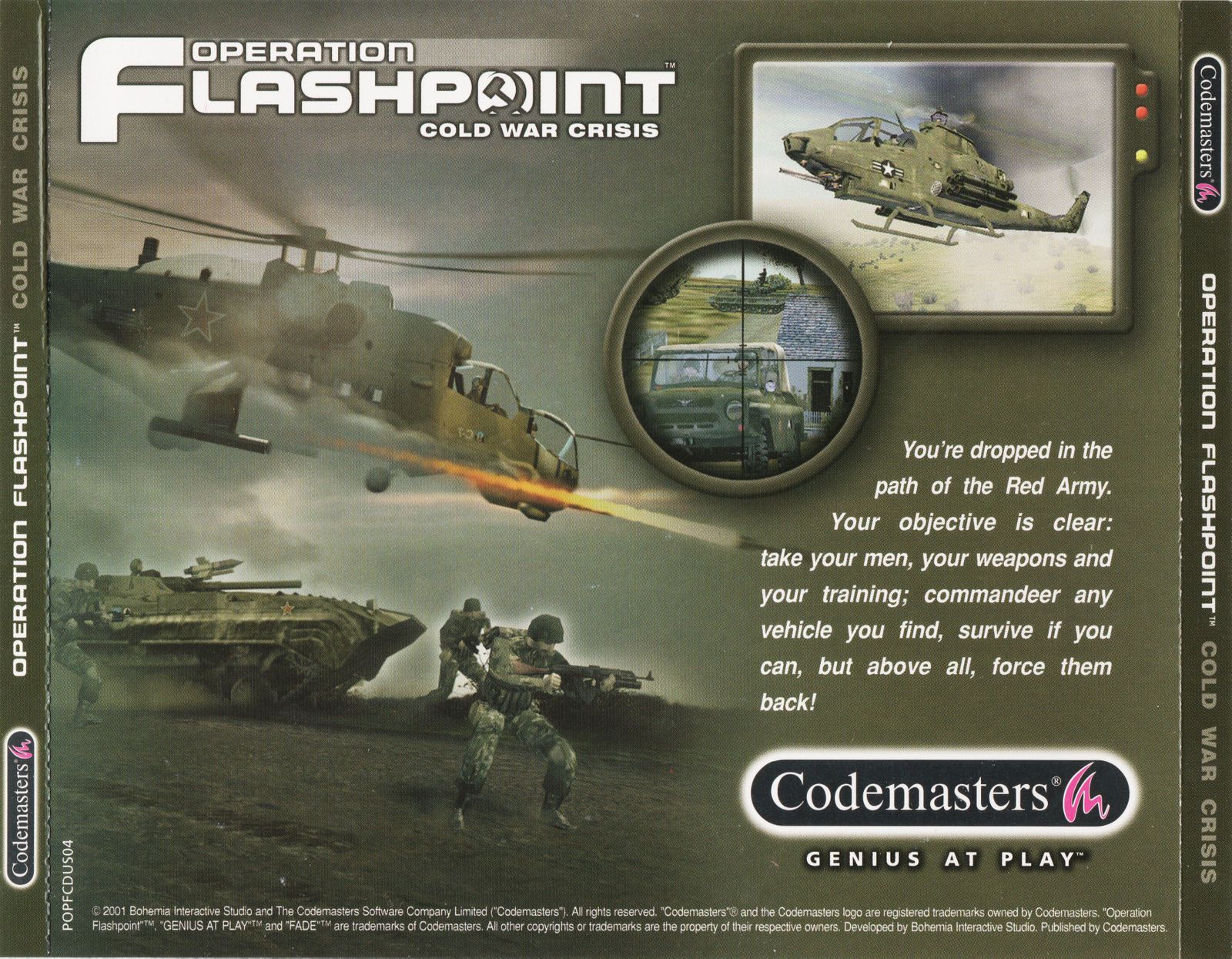 Обложки Operation Flashpoint: Cold War Crisis на Old-Games.RU