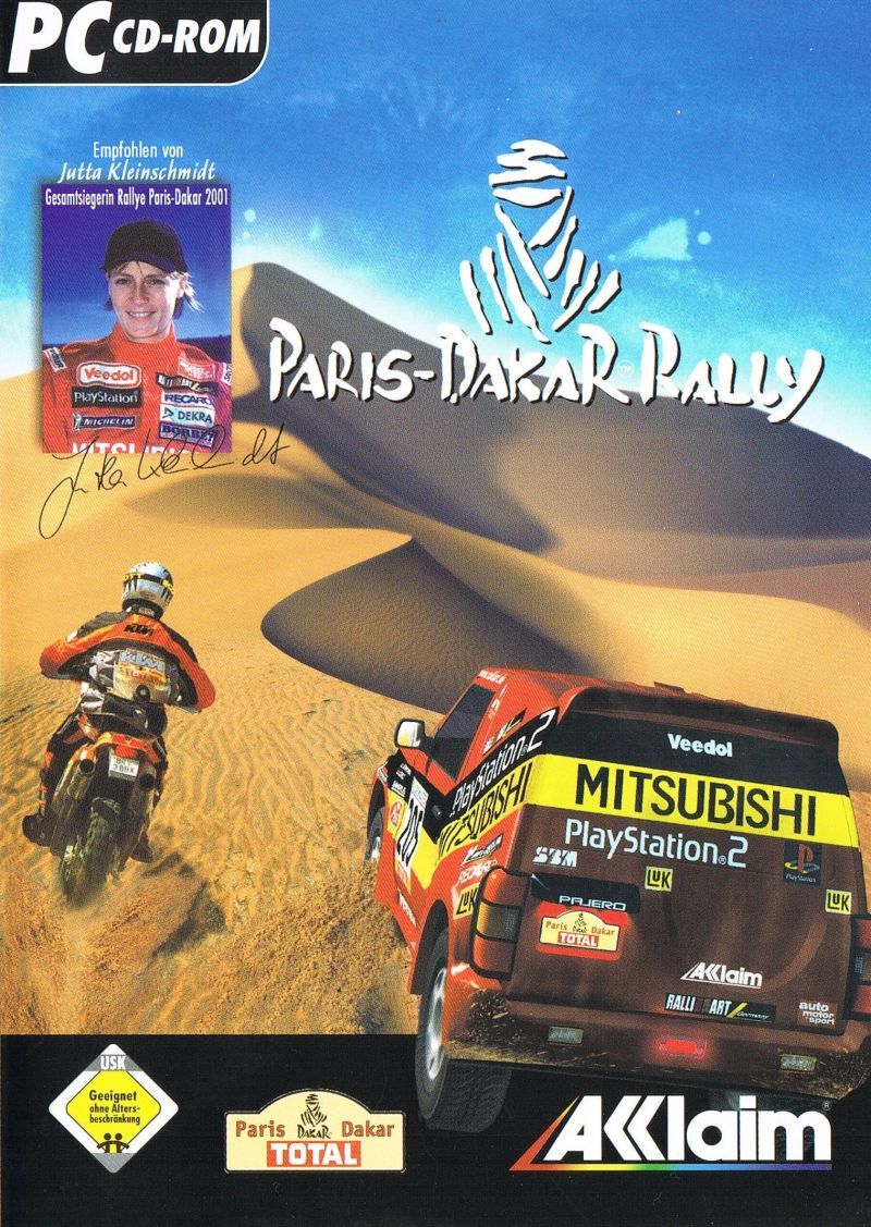 Обложки Paris-Dakar Rally на Old-Games.RU