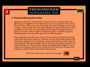 Phenomenon Intelligence Game