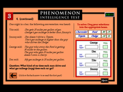 Phenomenon Intelligence Game