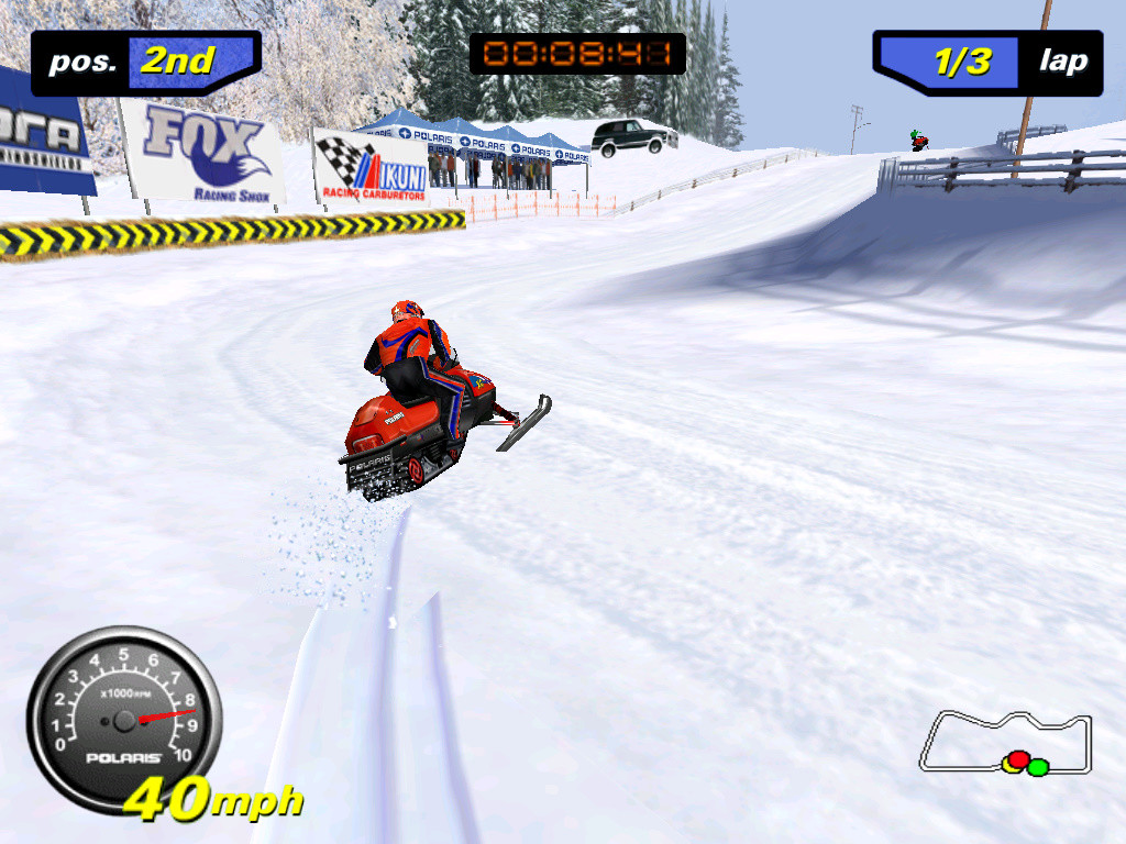 Скриншоты Polaris SnoCross на Old-Games.RU