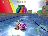 [Скриншот: Powerboat Racing]