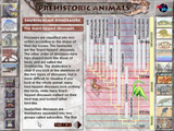 [Скриншот: Prehistoric Animals]