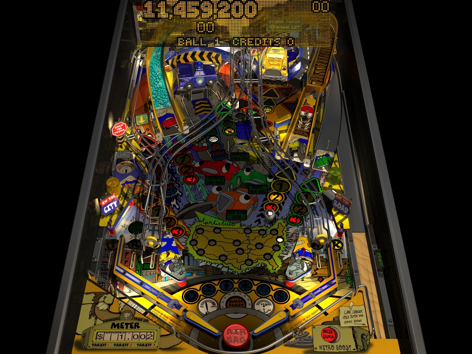 Pro Pinball: Big Race USA (1999 - Windows/DOS). Ссылки, описание, обзоры,  скриншоты, видеоролики на Old-Games.RU