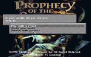 Prophecy of the Shadow