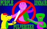 [Скриншот: Purple Dinosaur Pulverizer]