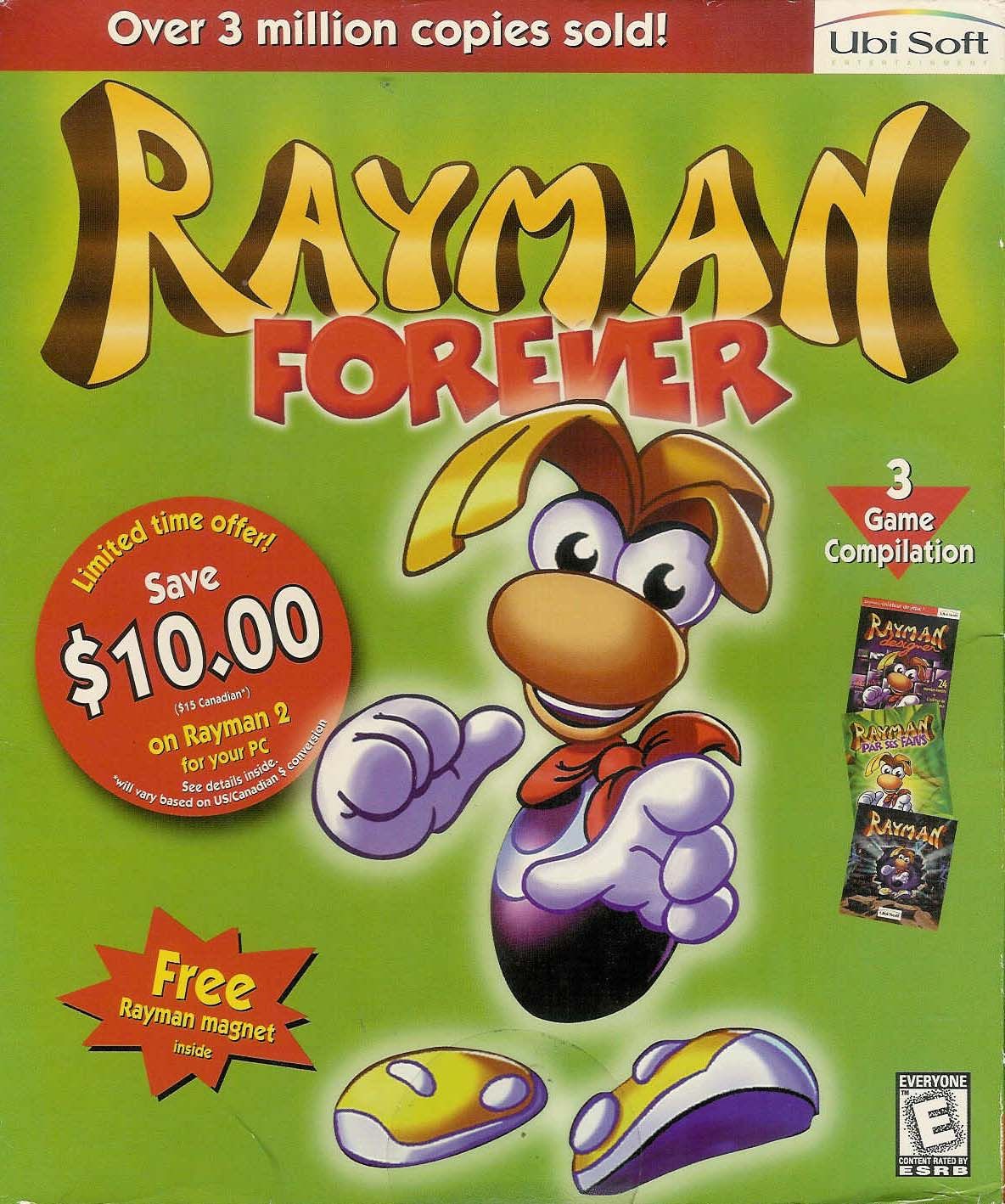 Обложки Rayman Forever на Old-Games.RU