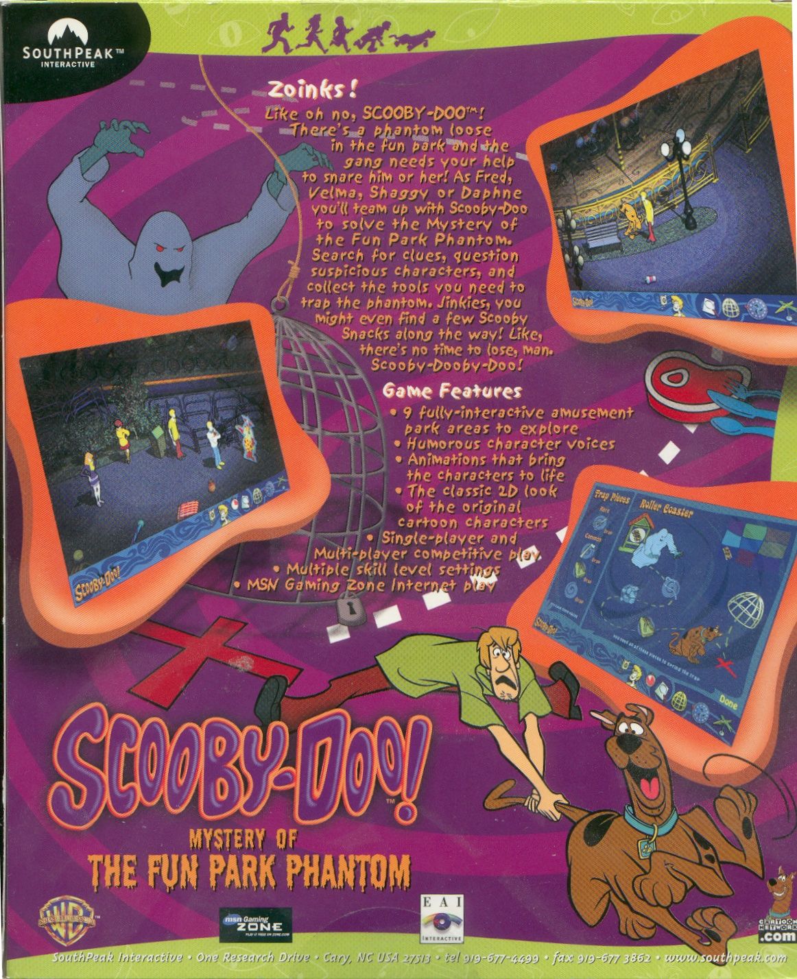 Обложки Scooby-Doo!: Mystery of the Fun Park Phantom на Old-Games.RU