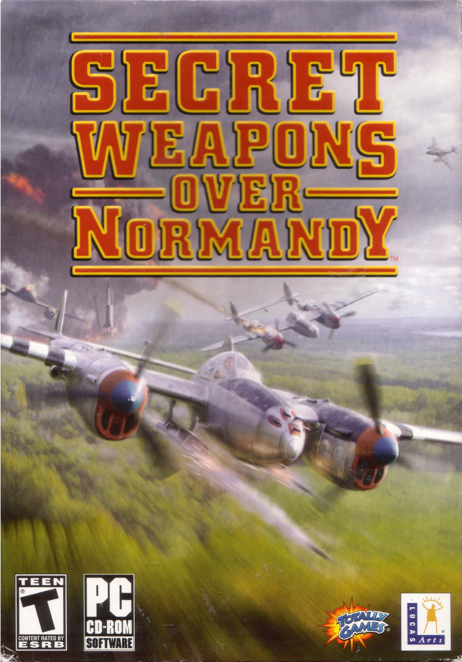 Обложки Secret Weapons over Normandy на Old-Games.RU