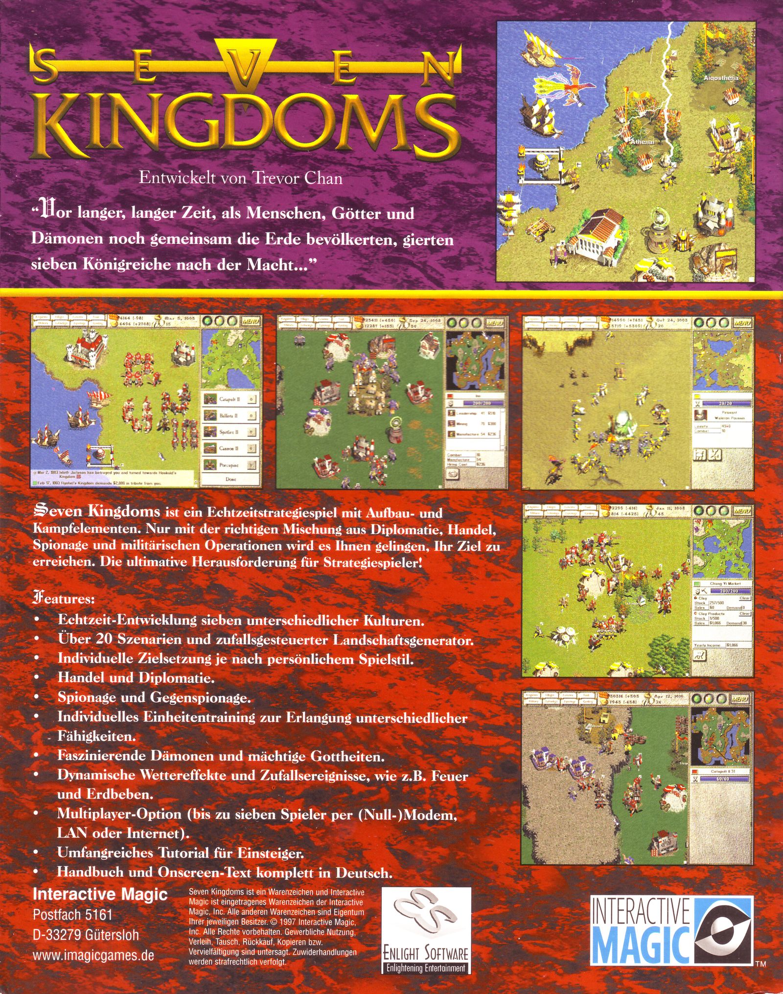 Обложки Seven Kingdoms на Old-Games.RU