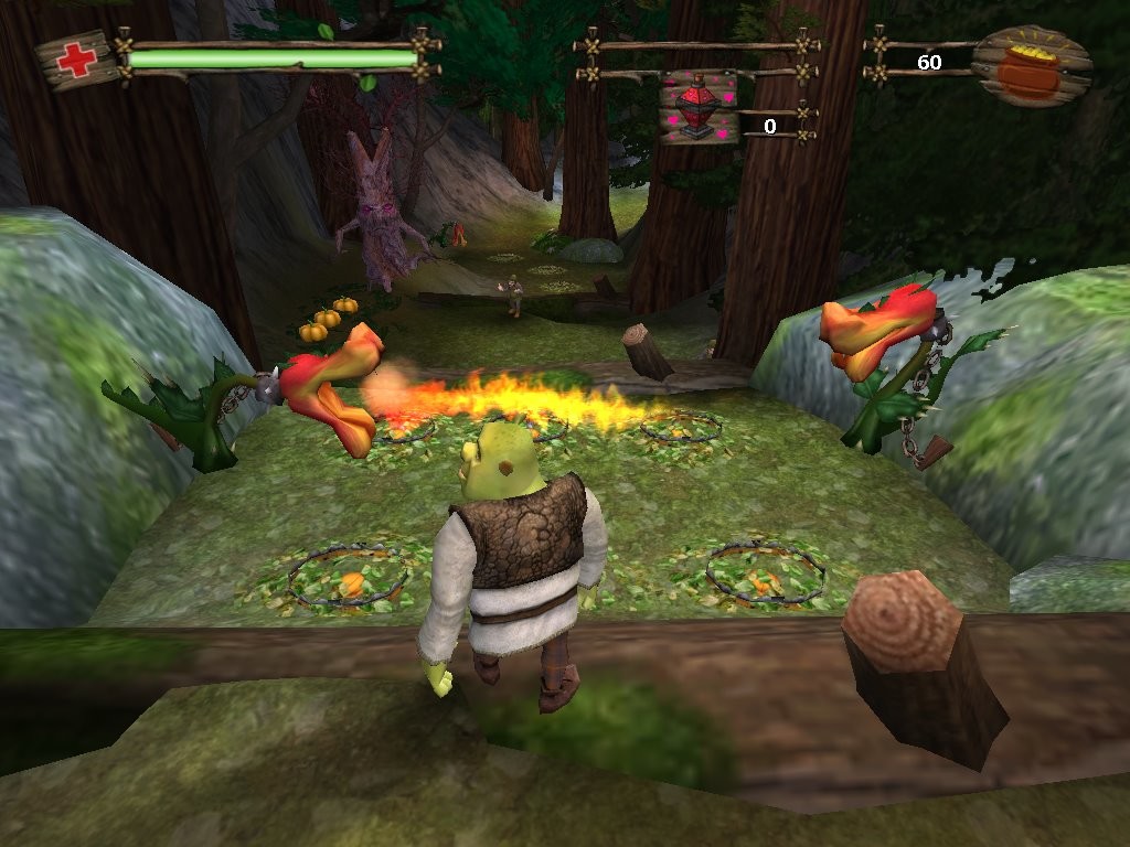 Shrek 2: The Game (2004 - Windows). Ссылки, описание, обзоры, скриншоты,  видеоролики на Old-Games.RU