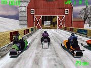 Snowmobile Racing