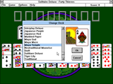 [Скриншот: Solitaire Deluxe]