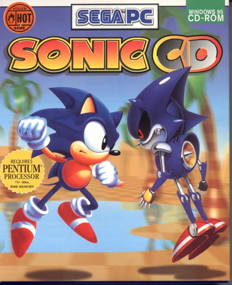 Обложки Sonic CD на Old-Games.RU