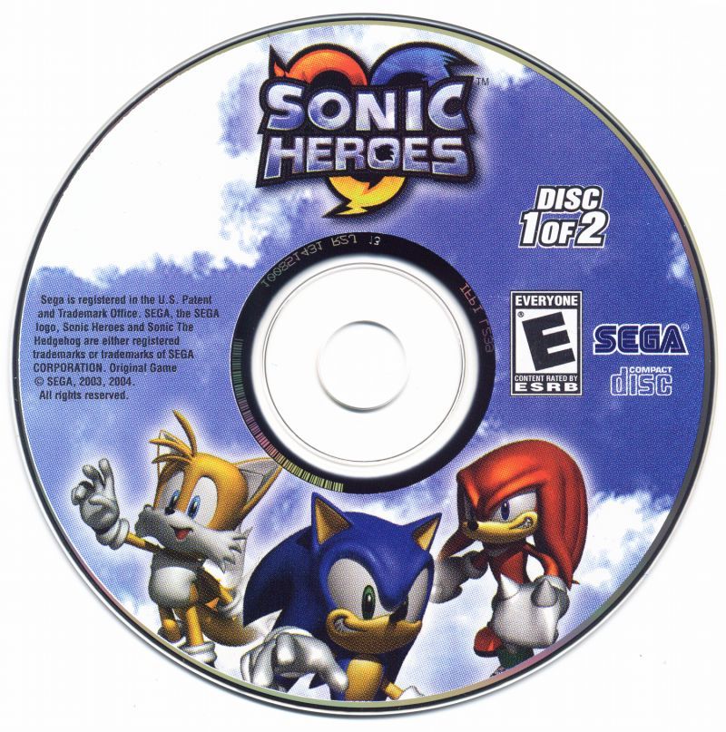 Соник хироус пк. Sonic Heroes диск ps2. Sonic Heroes ps3 диски. Sonic Heroes ps2 обложка. Sonic Heroes игра диск 1.