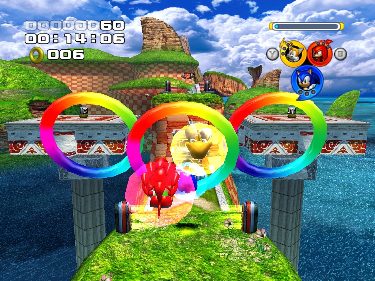 Sonic Heroes (2004 - Windows). Ссылки, описание, обзоры, скриншоты,  видеоролики на Old-Games.RU