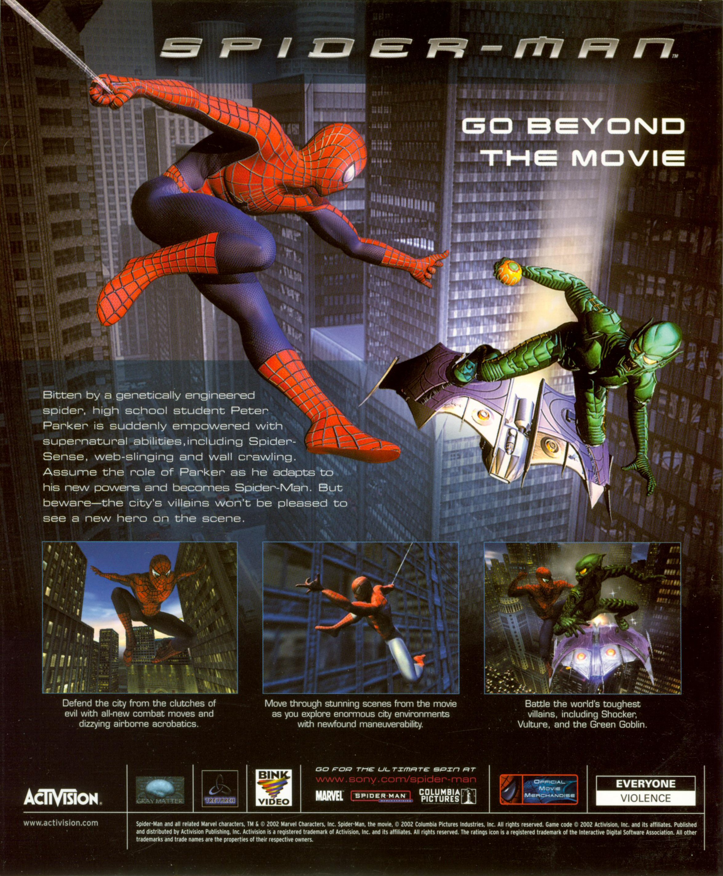 Обложки Spider-Man: The Movie на Old-Games.RU