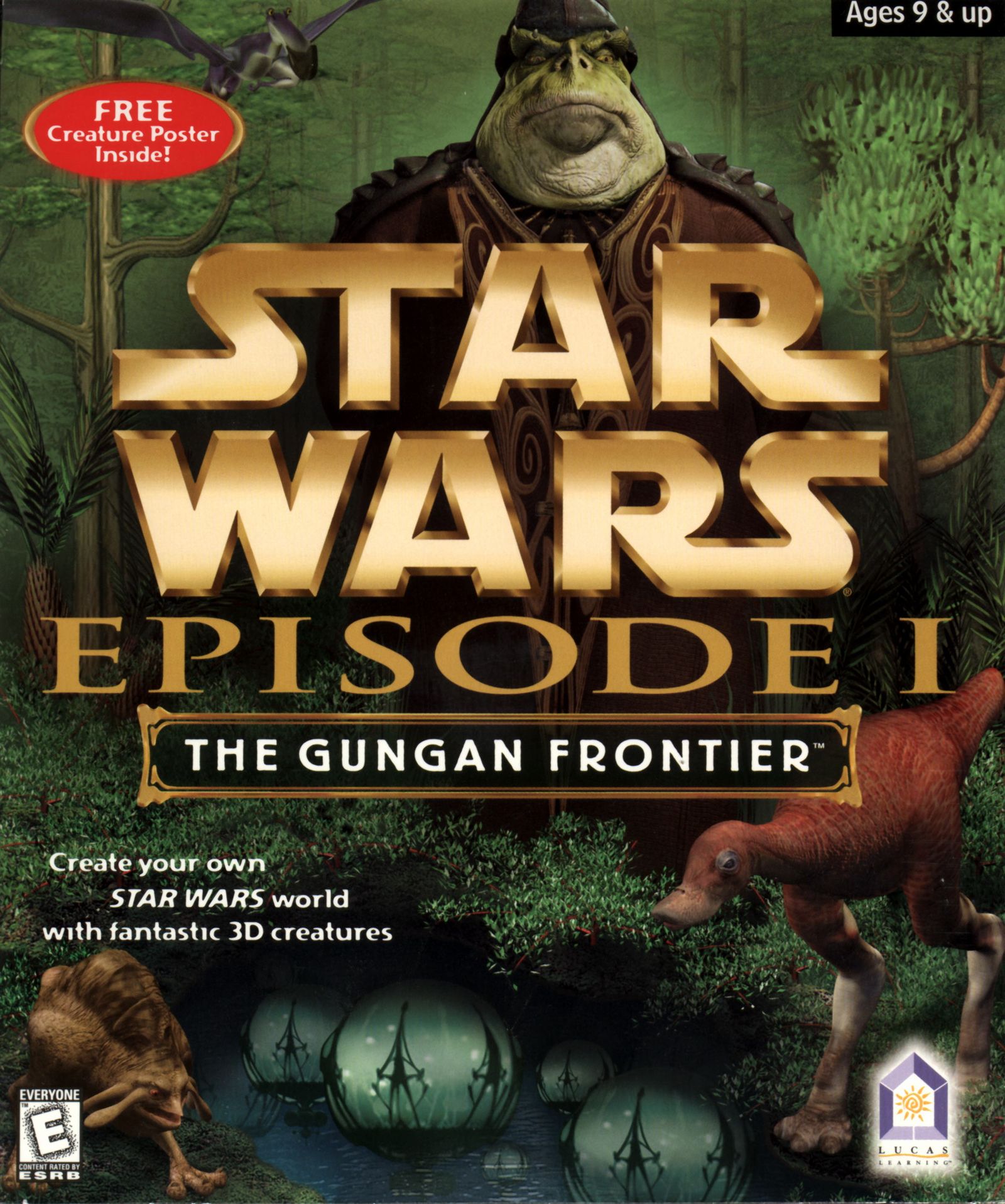 Обложки Star Wars: Episode I - The Gungan Frontier на Old-Games.RU