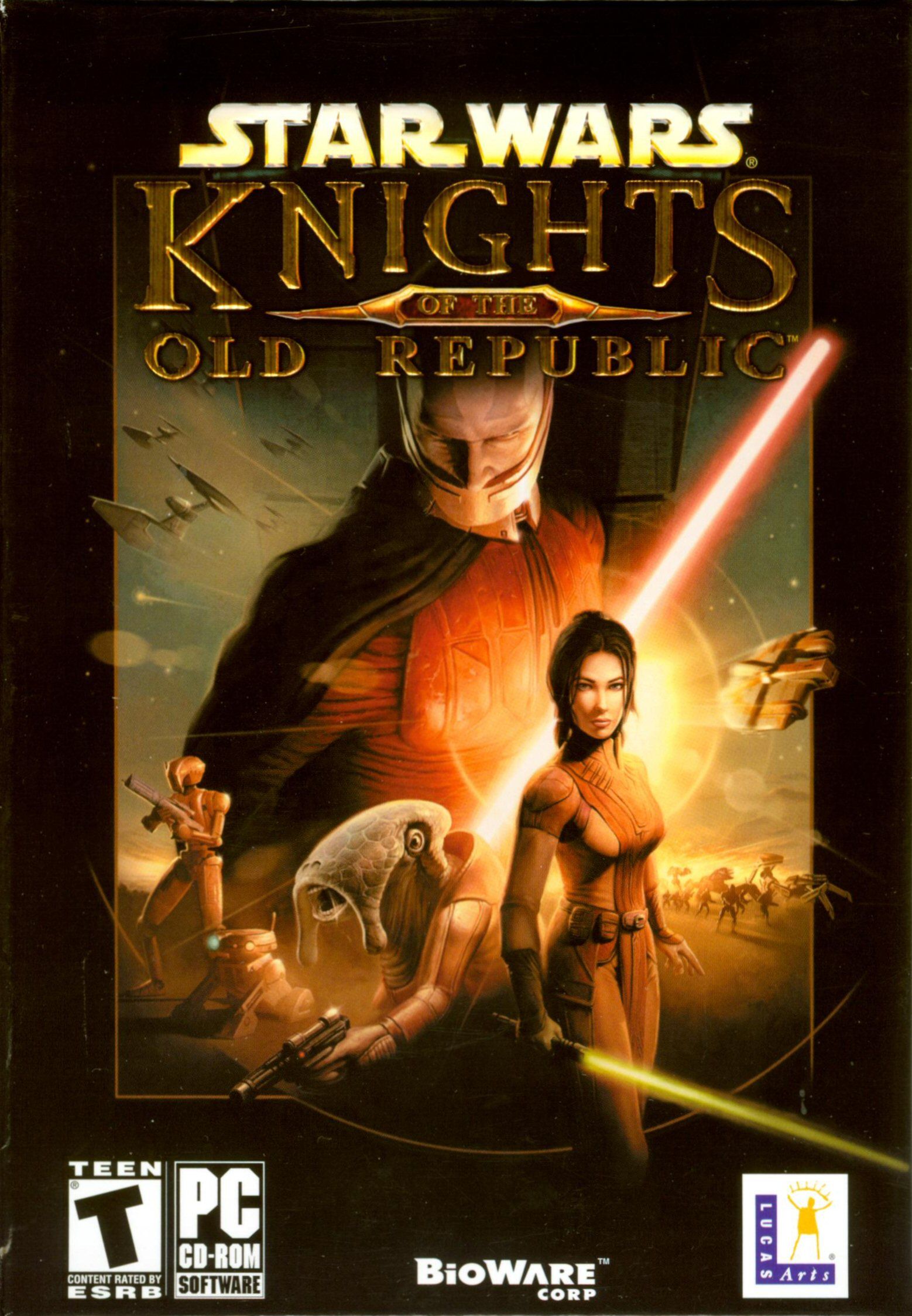 Обложки Star Wars: Knights of the Old Republic на Old-Games.RU