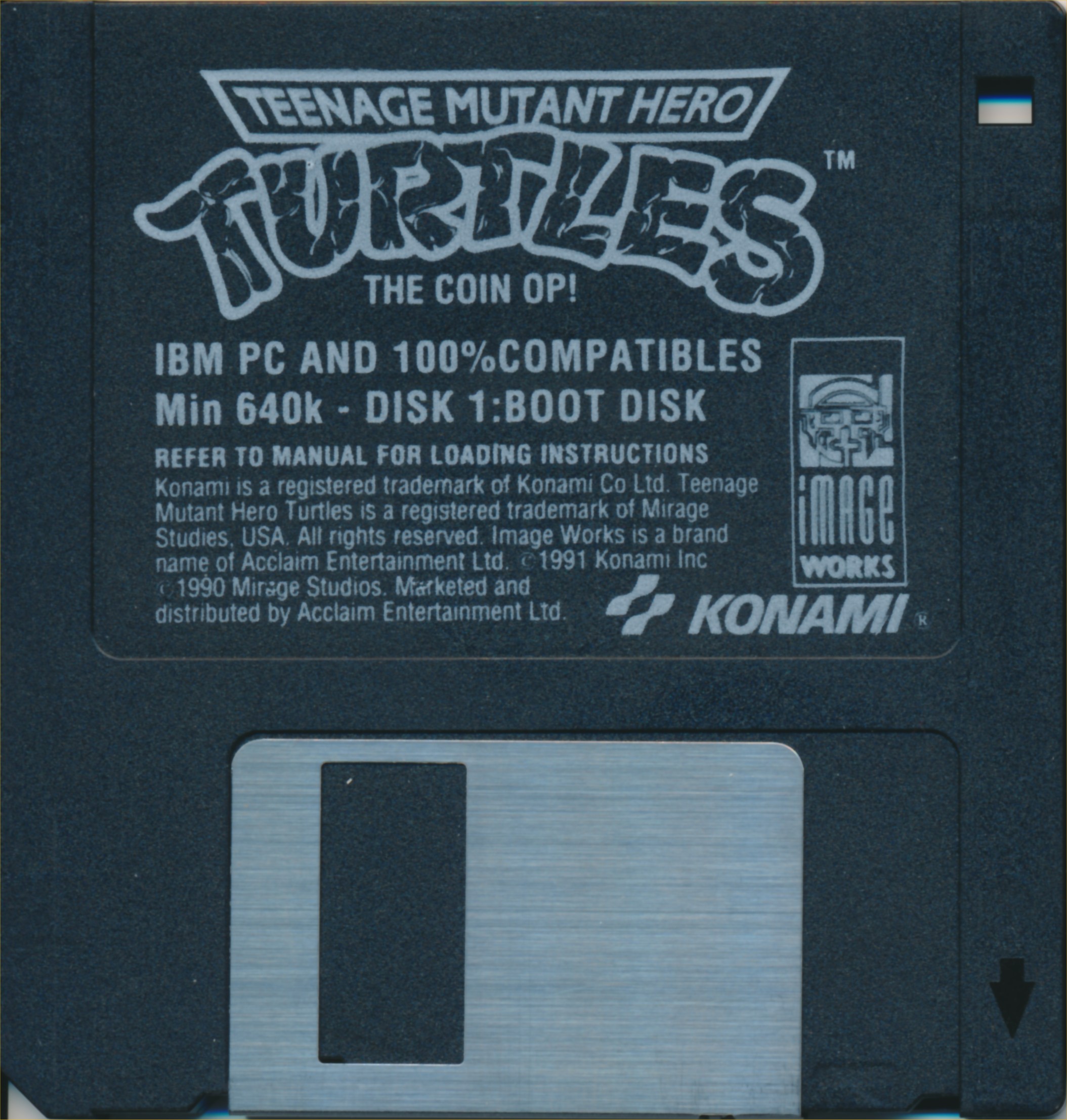 Обложки Teenage Mutant Ninja Turtles II: The Arcade Game на Old-Games.RU