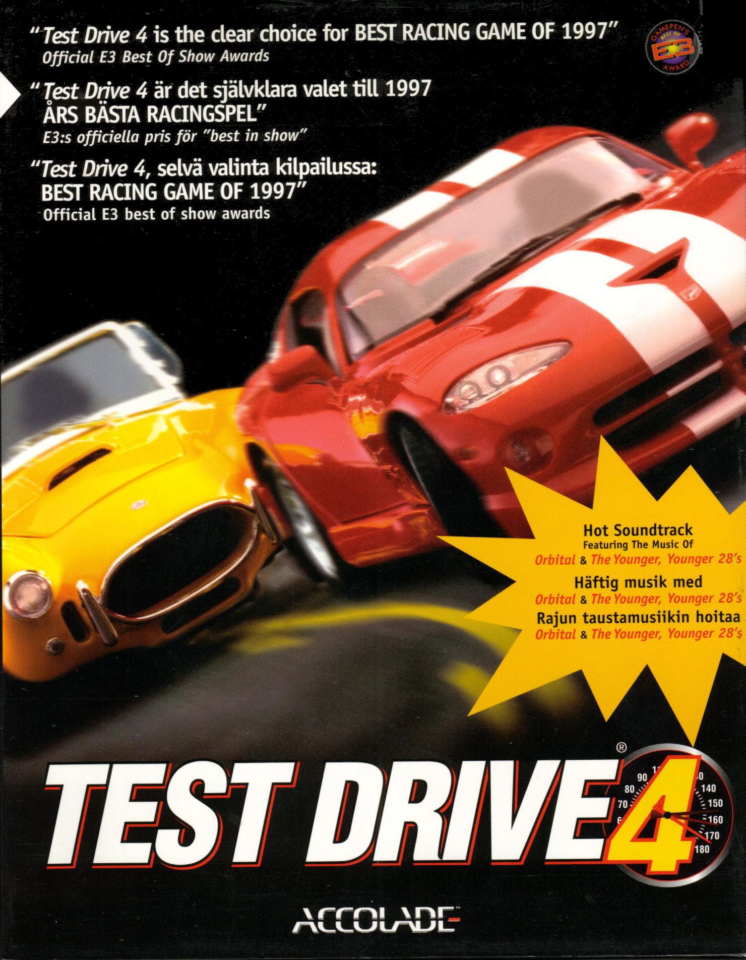 Обложки Test Drive 4 на Old-Games.RU