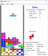 [Скриншот: Tetris]